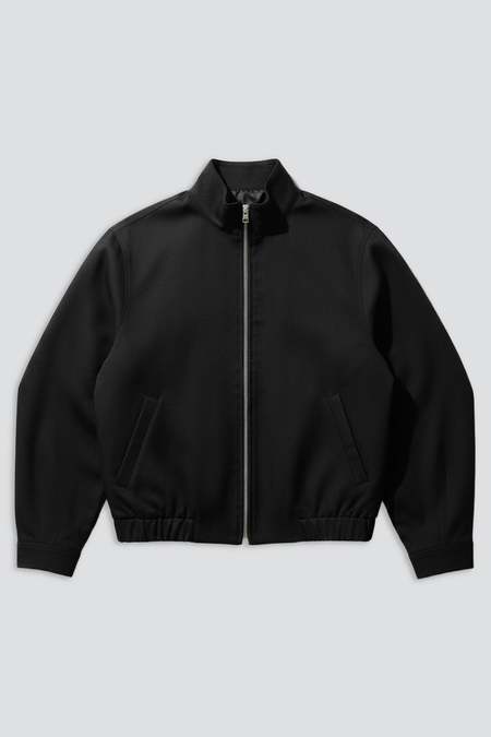Snow Peak Waxed C/N Down Jacket - Black | Garmentory