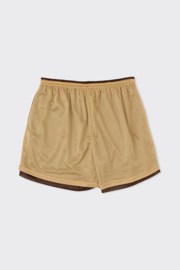 s.k. manor hill Reversible Ball Short - Tan/Brown