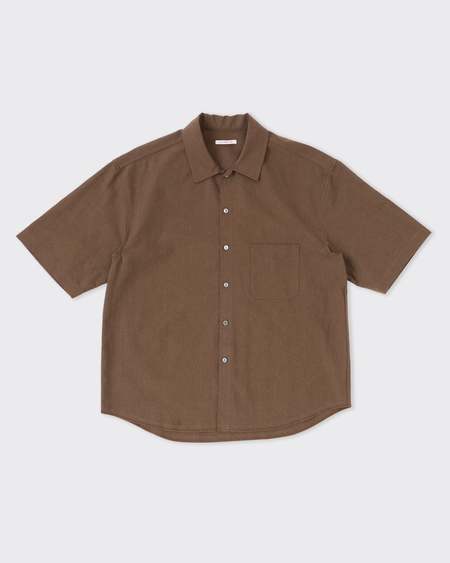 s.k. manor hill Savant Shirt - Brown | Garmentory
