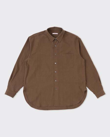 s.k. manor hill Savant Shirt - Brown | Garmentory