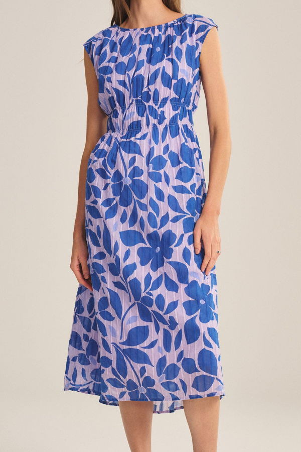 Velvet Levaine Dress - Viola