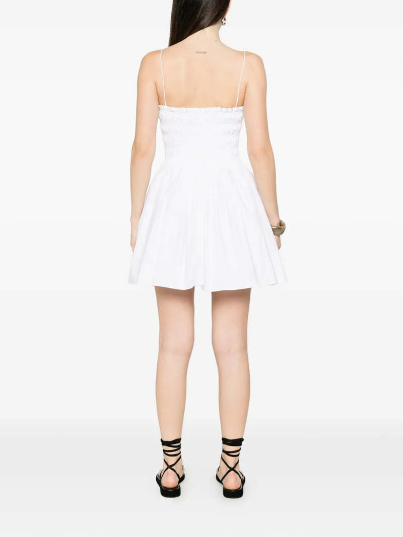 Matteau Shirred Bodice Mini Dress