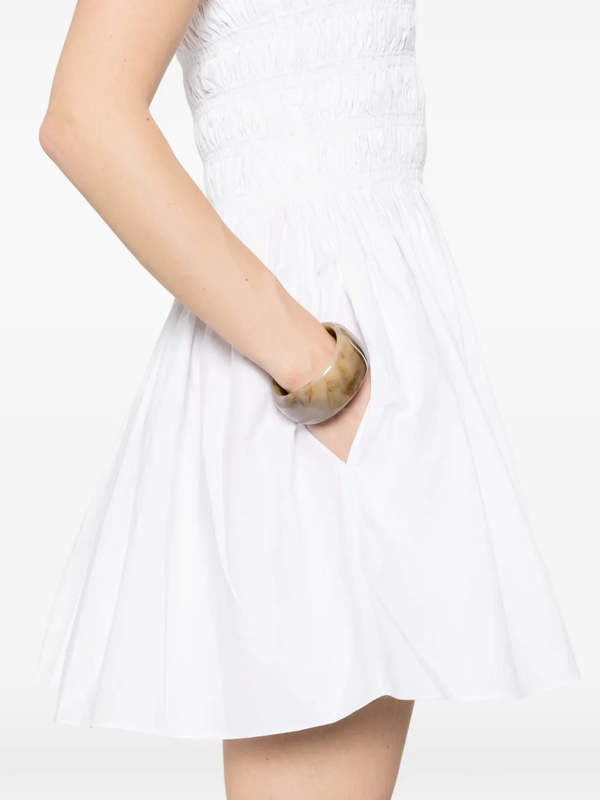Matteau Shirred Bodice Mini Dress