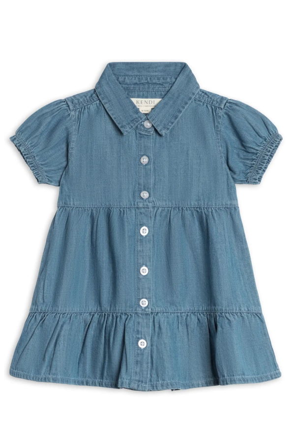 KIDS Colored Organics Milly Chambray Shirt Dress