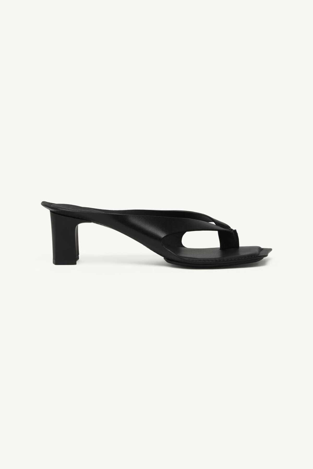 MM6 Maison Margiela Anatomic Leather Flip Flop Mules - Image 1 of 5