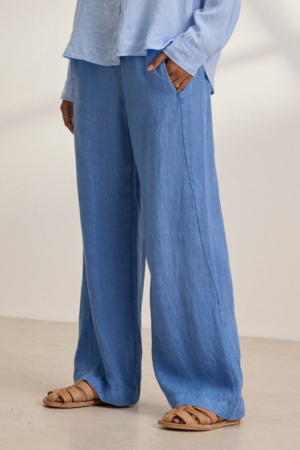 Velvet Stephanie Pants - Hailstone Blue