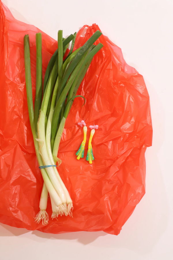 Sandy Liang Scallionette Earrings