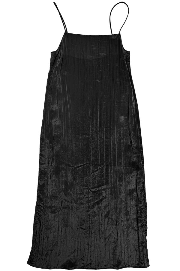 Ali Golden Square Neck Slip Dress