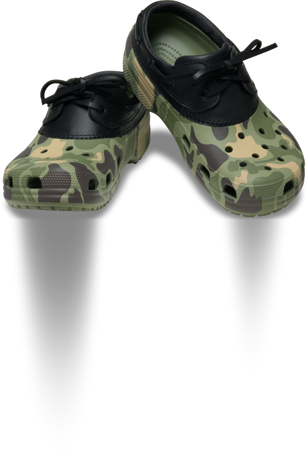 Crocs Classic Duck Camo Boat Shoe