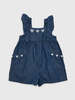 KIDS Colored Organics Mayoral Embroidered Romper - Thumbnail 1