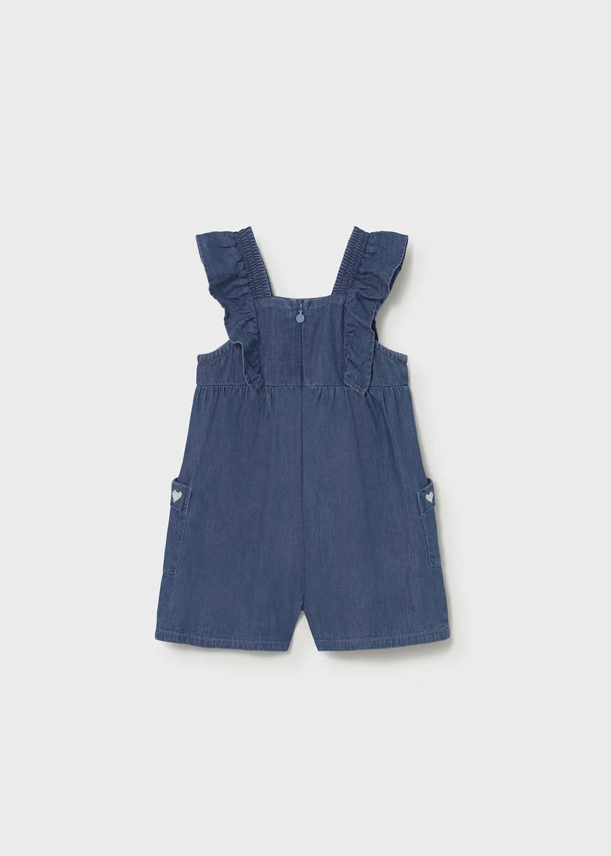 KIDS Colored Organics Mayoral Embroidered Romper - Image 3 of 3