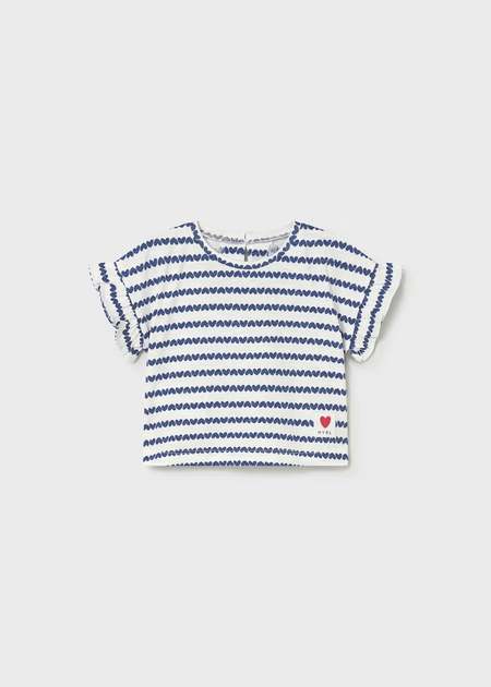 トップス soor ploom Frill Tee 2y Frill Tee in Fleur Print Sorbet by Soor Ploom - Last One In Stock
