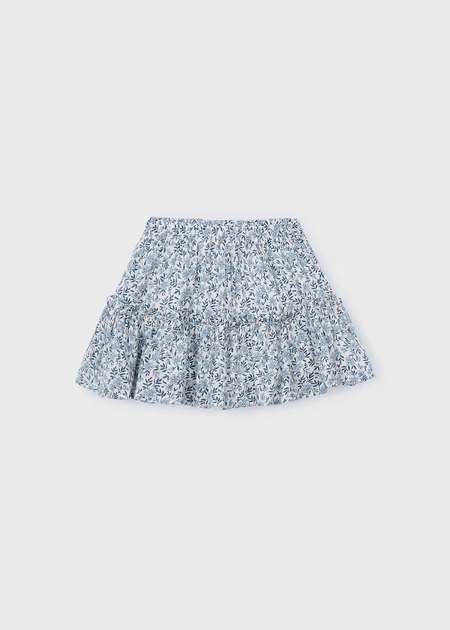 Kids Misha & Puff Skating Pond Skirt - Steel Blue | Garmentory