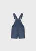 KIDS colored organics Mayoral Soft Denim Short Overall - Thumbnail 2