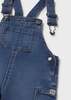 KIDS colored organics Mayoral Soft Denim Short Overall - Thumbnail 3