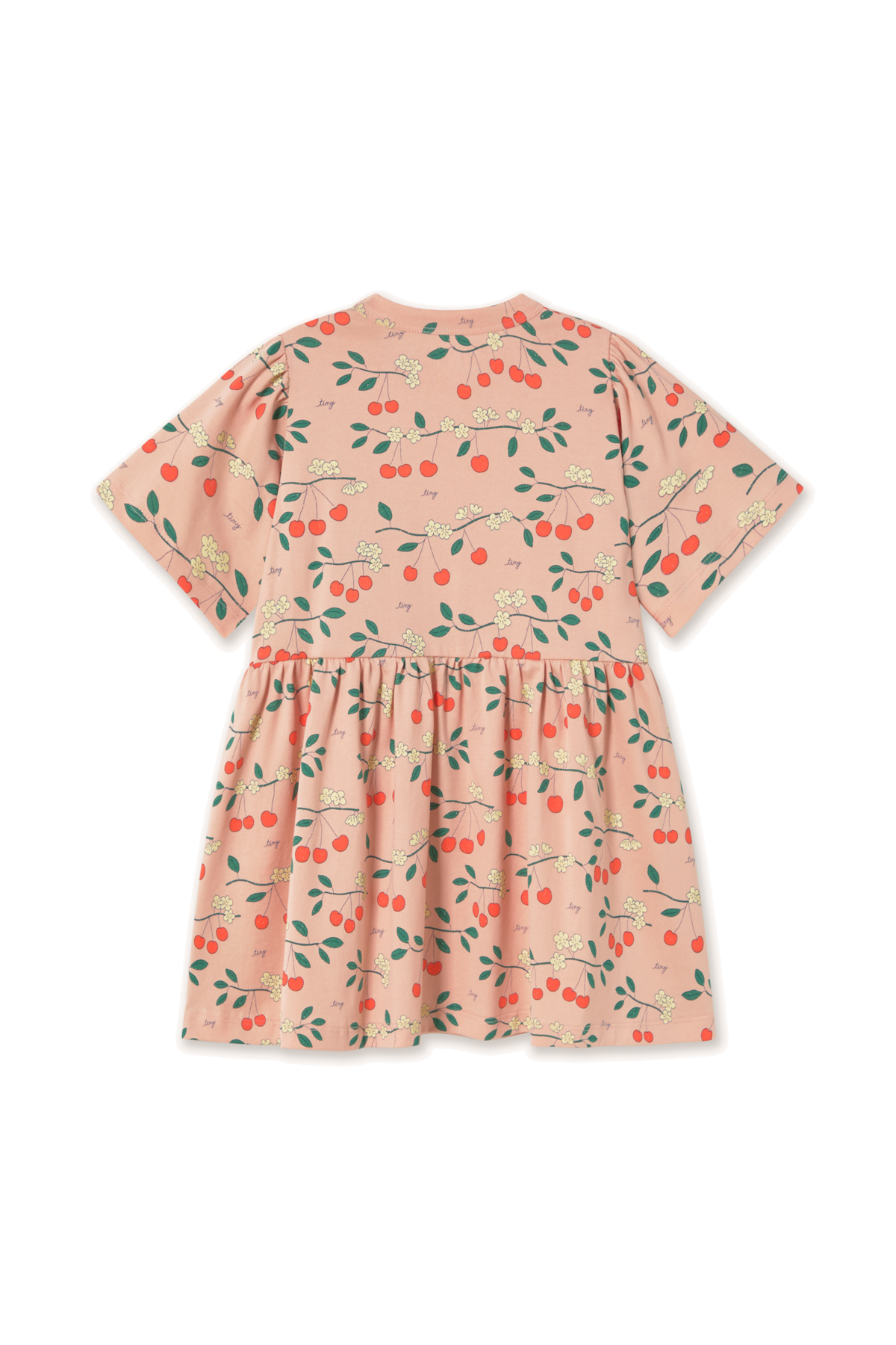 KIDS Tinycottons Cherry Trees Dress - Image 2 of 3