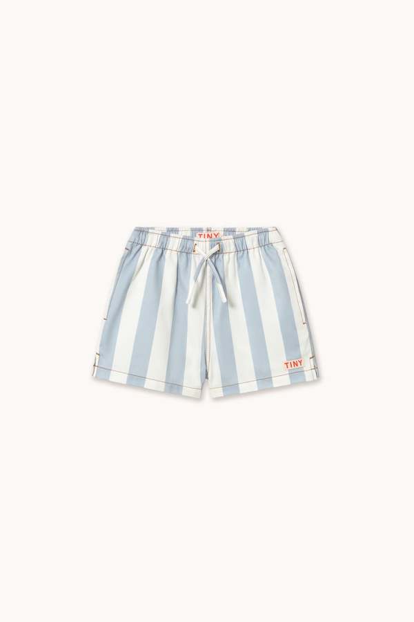 KIDS Tinycottons Stripes Twill Shorts