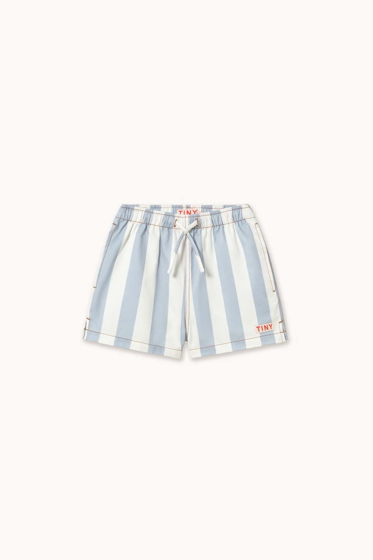 KIDS Tinycottons Stripes Twill Shorts - Image 1 of 4