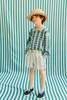 KIDS Tinycottons Stripes Twill Shorts - Thumbnail 4