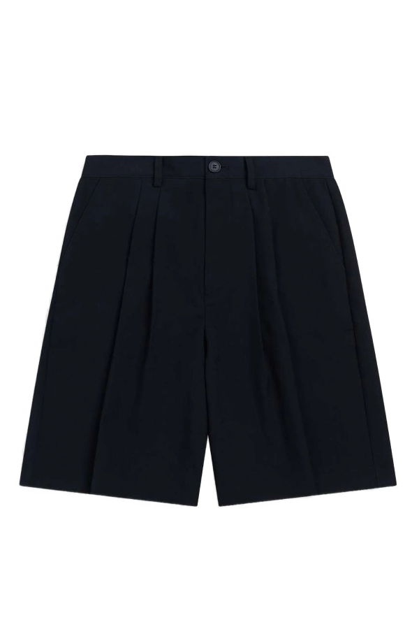 KROST Eco Pleated Short - Navy