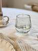 Villa Lua Home Handblown Oval Fluted Glass Set of 2 - Thumbnail 3