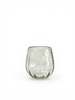 Villa Lua Home Handblown Oval Fluted Glass Set of 2 - Thumbnail 4