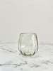 Villa Lua Home Handblown Oval Fluted Glass Set of 2 - Thumbnail 5