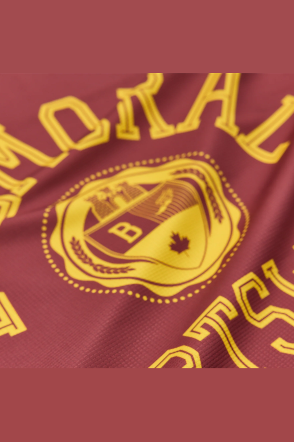 Balmoral Academy Cropped Tank Top - Burgundy