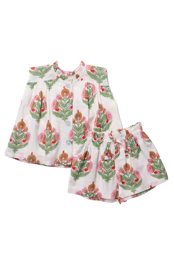 KIDS Pink Chicken Misha 2 Piece Set