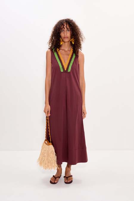 knee length dresses for ladies Baltic Born Womens Rue Ribbed Midi Dress | Eucalyptus main image 1