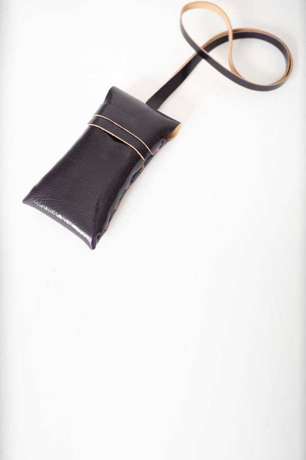 SAMUEL FALZONE Eyeglass Case - Purple