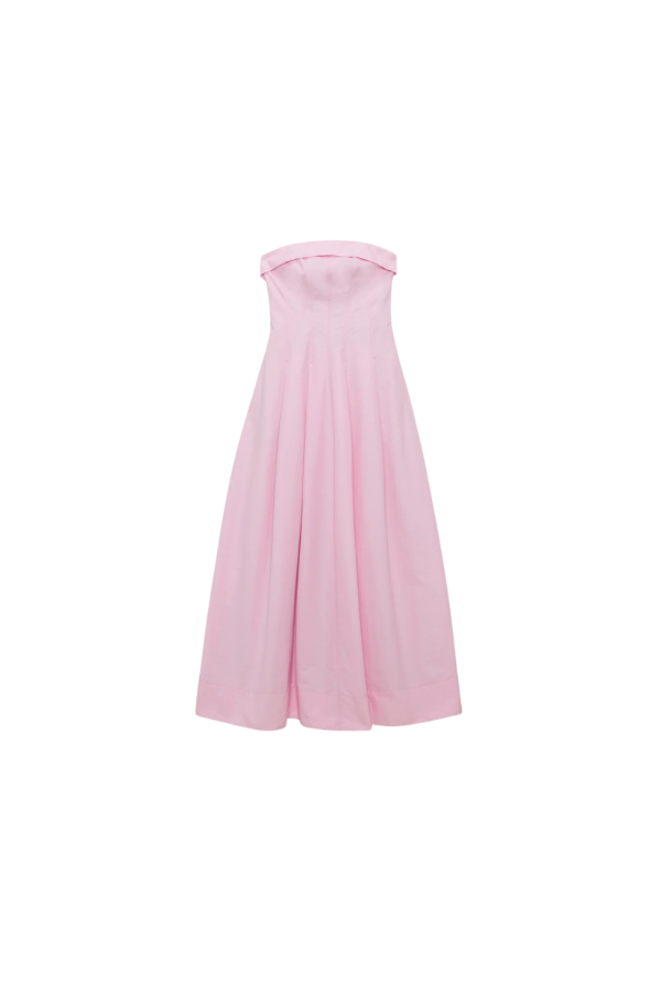 Jonathan Simkhai Avril Cotton Bustier Dress - Daisy