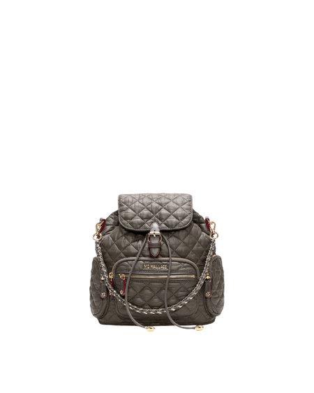 SYDNEY BROWN vegan iridescent mini backpack SYDNEY BROWN vegan iridescent mini backpack main image 3