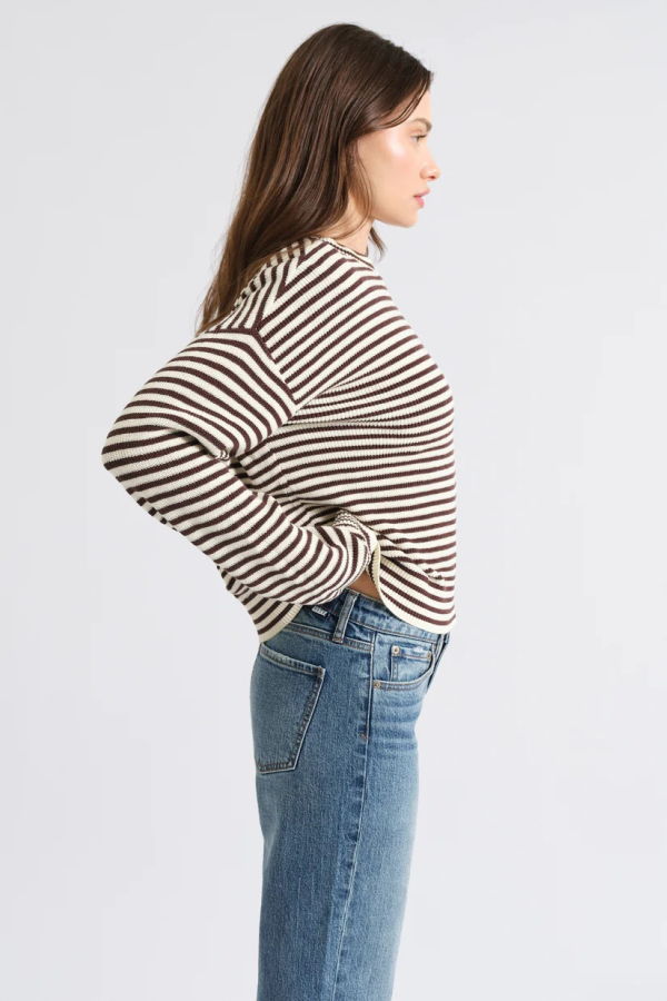 DAZE Carlyle Stripe Pullover Sweater