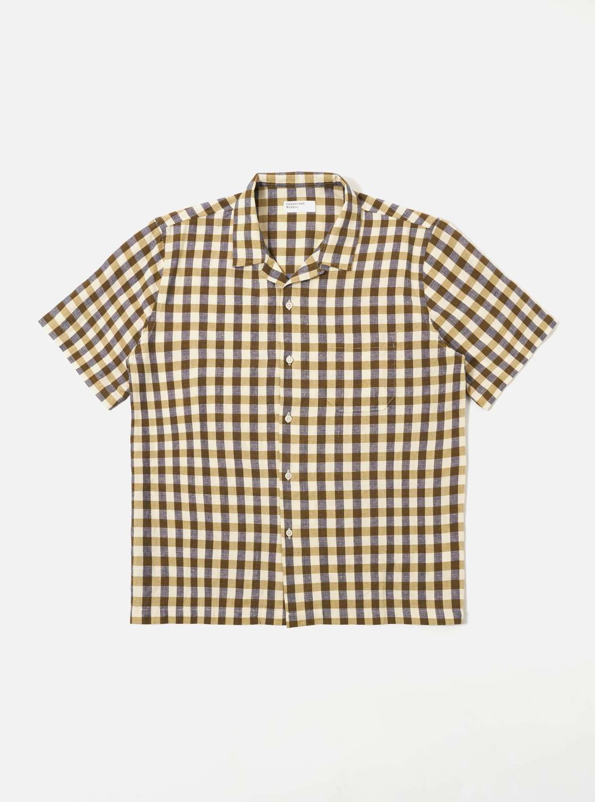 Universal Works Road Shirt - Olive - Image 2 of 8