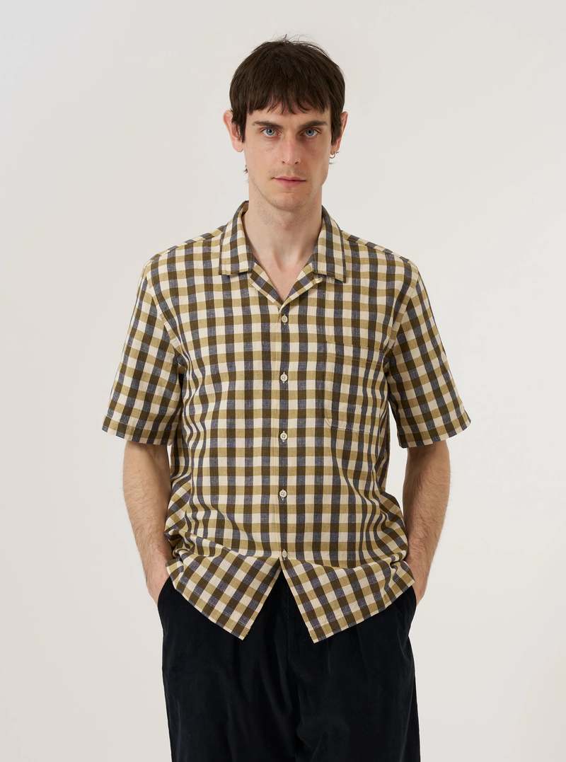 Universal Works Road Shirt - Olive