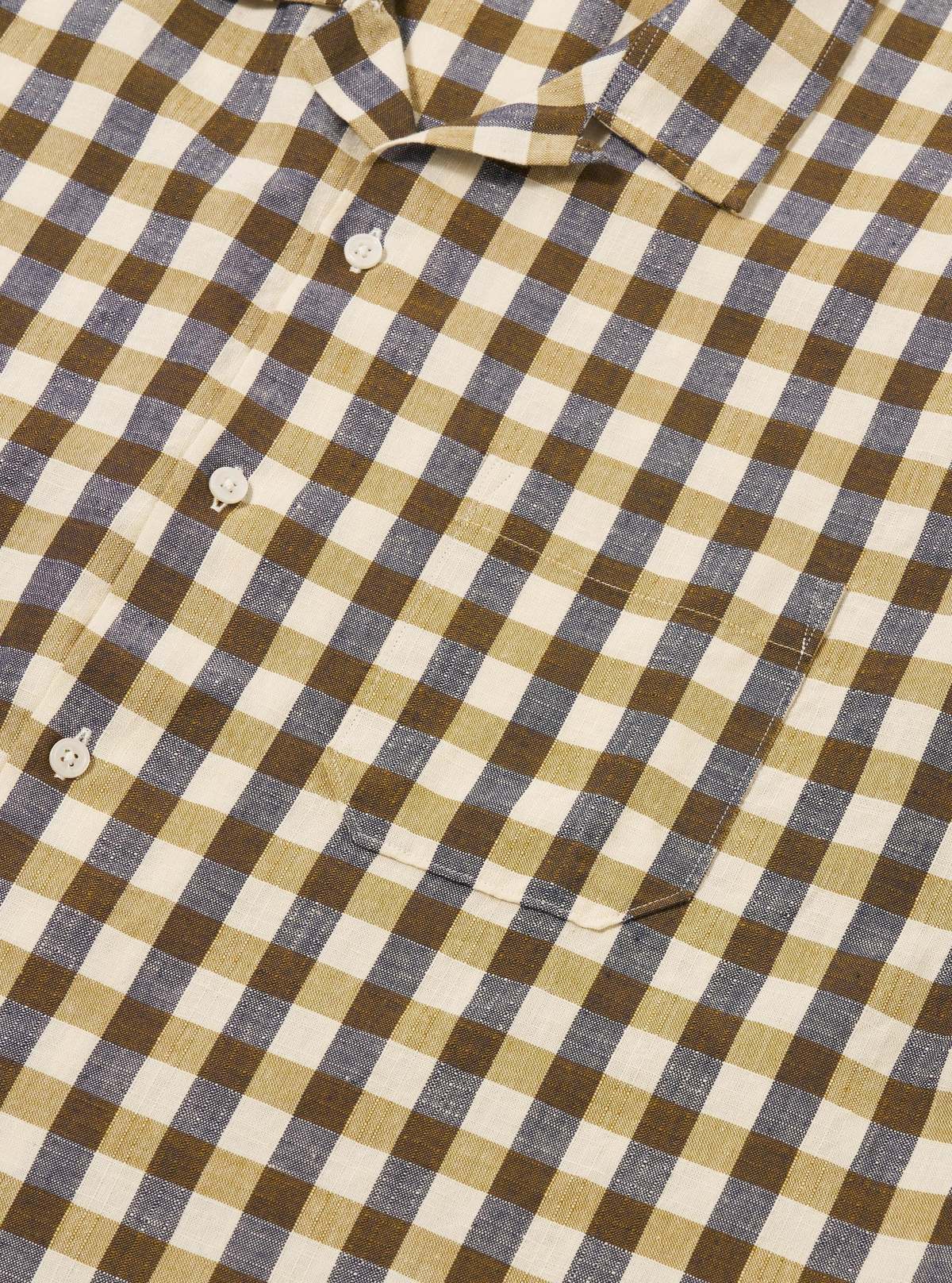 Universal Works Road Shirt - Olive - Image 4 of 8