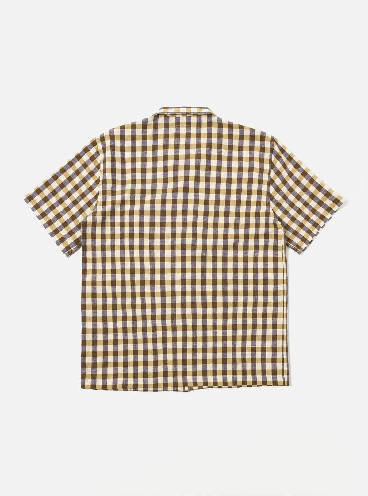 Universal Works Road Shirt - Olive - Image 5 of 8