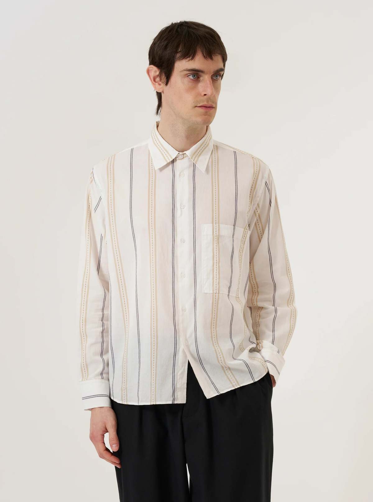 Universal Works Square Pocket Shirt - Image 1 of 8