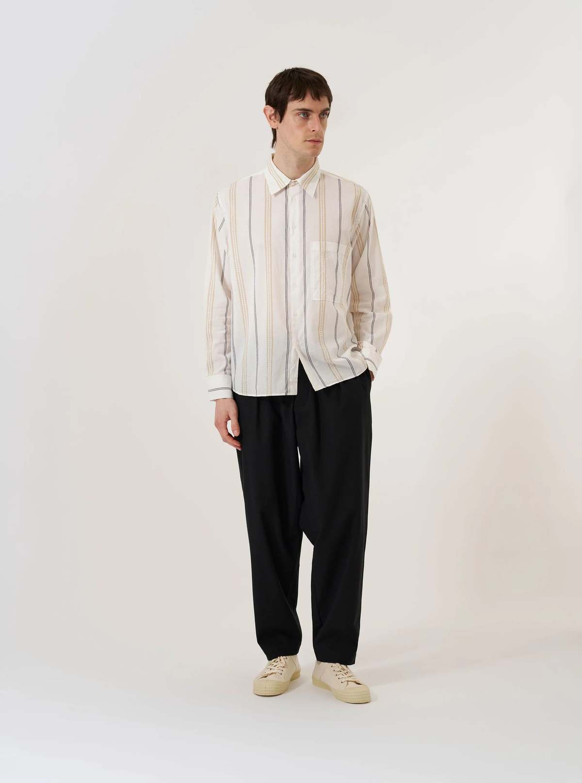 Universal Works Square Pocket Shirt - Image 6 of 8