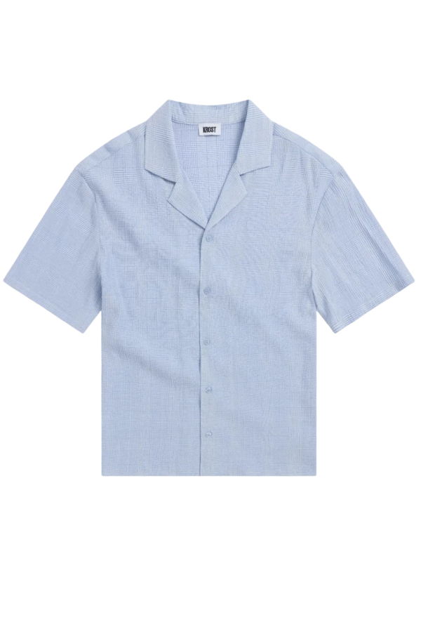 KROST Plaid Bowling Shirt - Blue