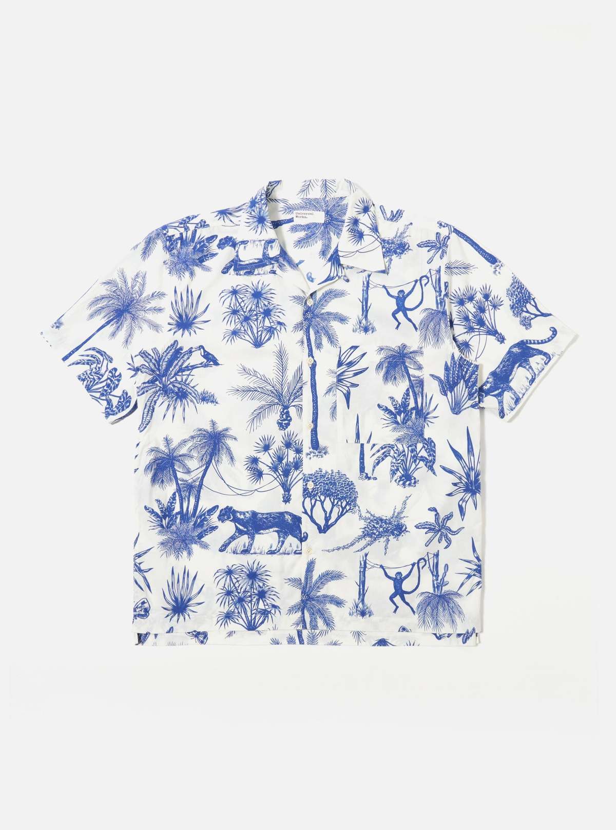 Universal Works Jungle Toile Poplin Camp Shirt - Image 2 of 6