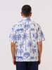 Universal Works Jungle Toile Poplin Camp Shirt - Thumbnail 3