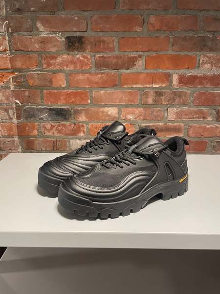 ANDERSSON BELL Square Toe Derby Shoes - Black | Garmentory