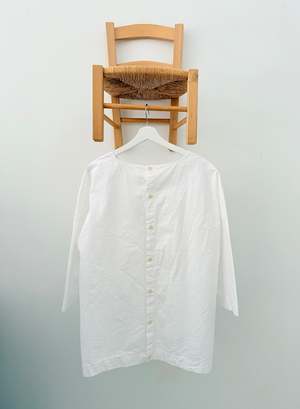 Album di Famiglia Opened Back T-Shirt CC - White | Garmentory