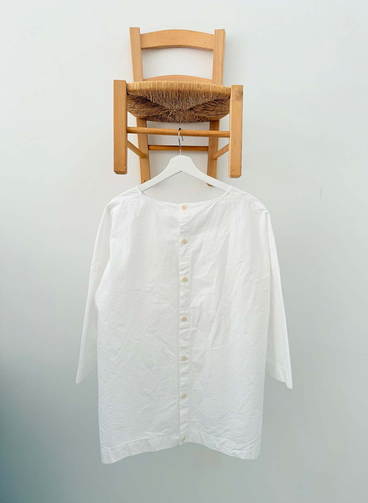 Album di Famiglia Opened Back T-Shirt CC - White | Garmentory