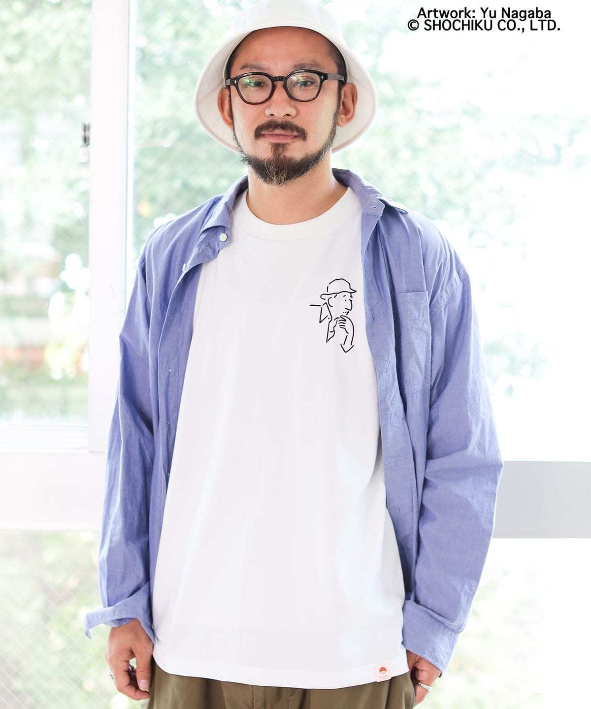 BEAMS Japan Ozu Yasujiro x BEAMS Japan Bucket Hat - Image 3 of 11