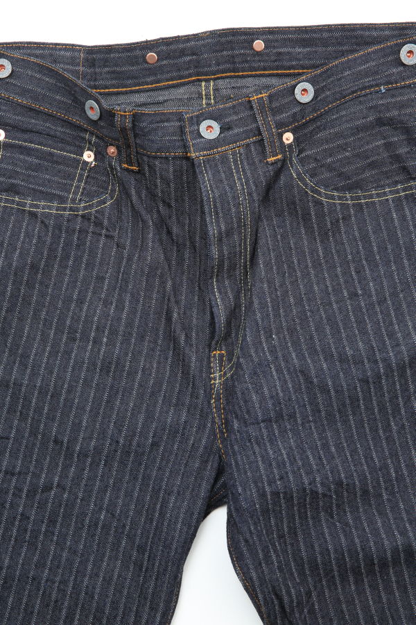 GRAPH ZERO 16oz Loose Straight Pant Needle Pull HB. ST (One Wash)
