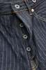 GRAPH ZERO 16oz Loose Straight Pant Needle Pull HB. ST (One Wash) - Thumbnail 5
