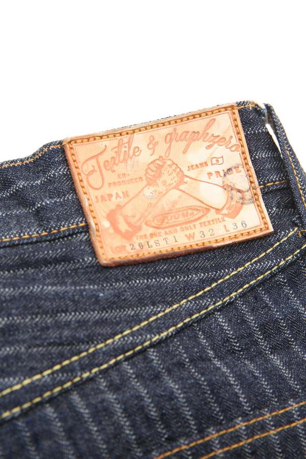GRAPH ZERO 16oz Loose Straight Pant Needle Pull HB. ST (One Wash)